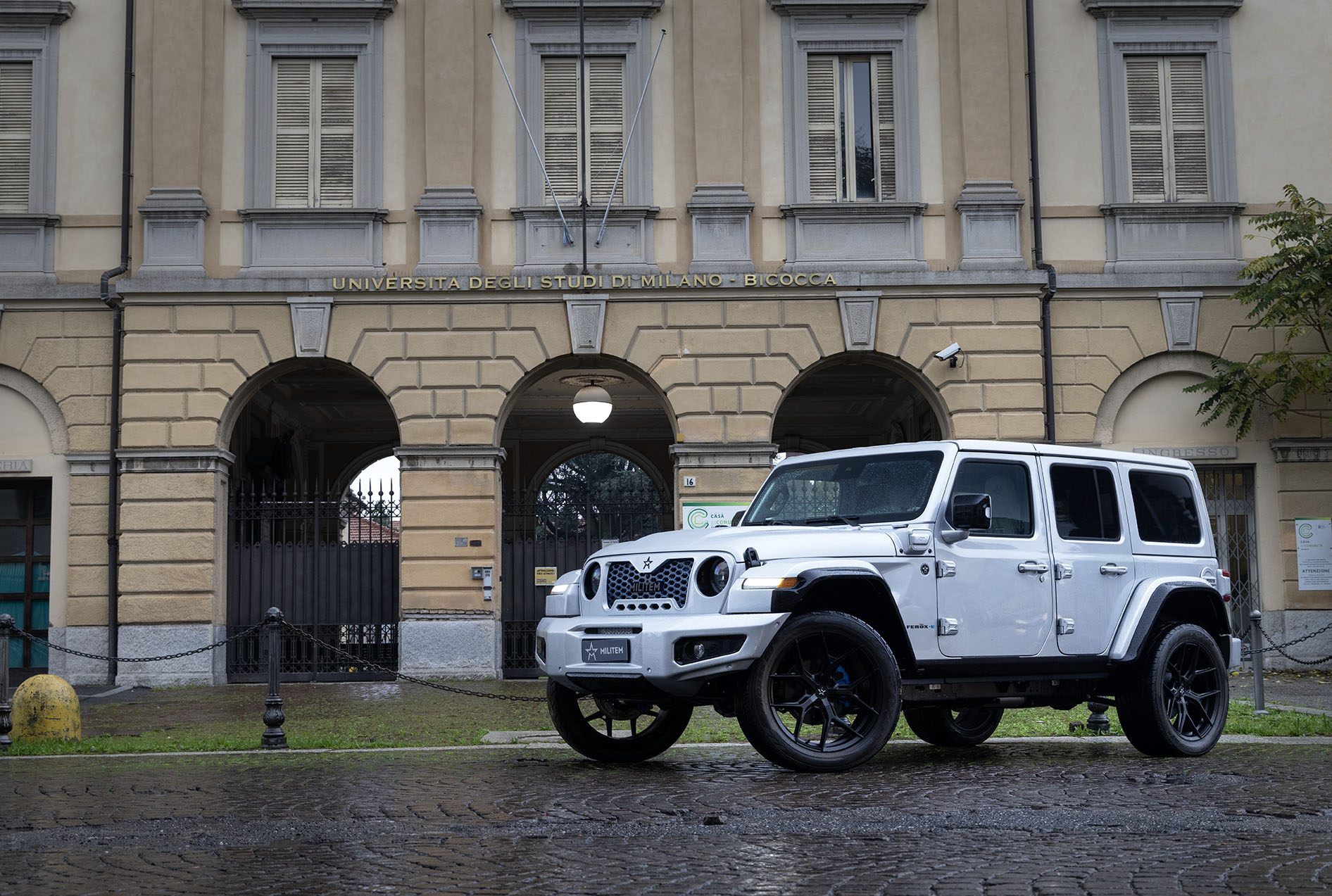 Jeep Wrangler Militem Ferōx E: - A fully-fledged Jeep Wrangler 4xe