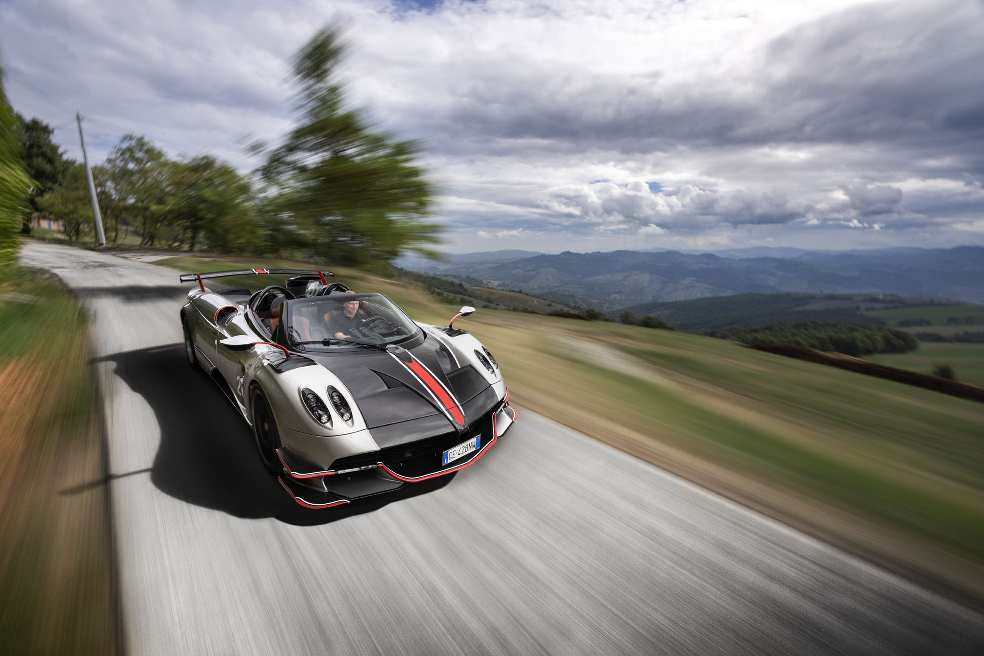 Pagani Huayra Roadster BC test