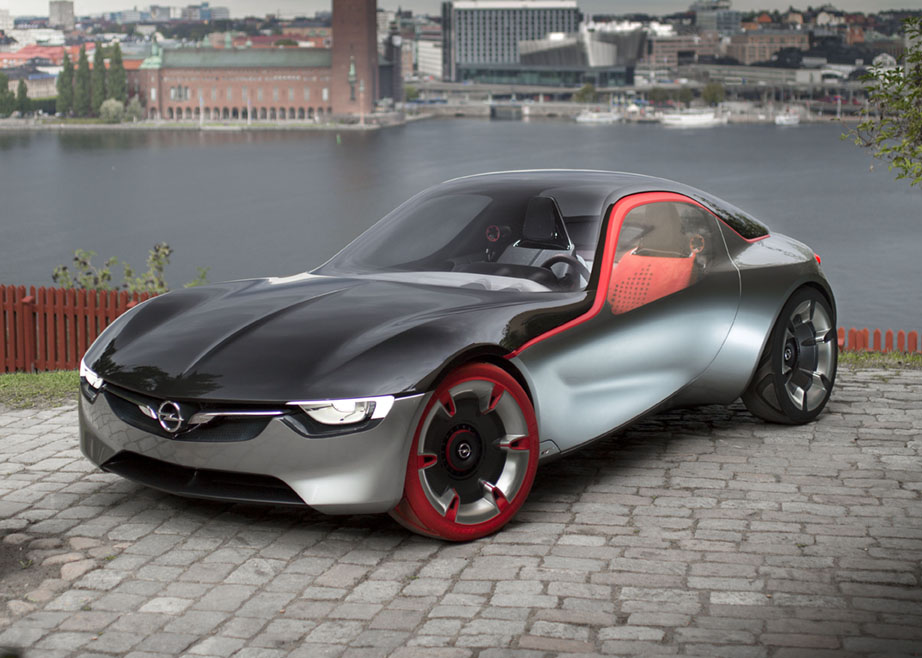 Opel GT Concept in Stockholm