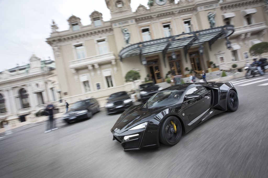 Riggbild på Lykan HyperSport I Monaco 2014
