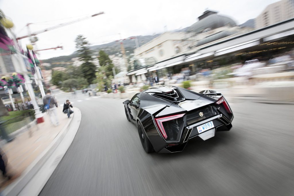 Riggbild på Lykan HyperSport I Monaco 2014