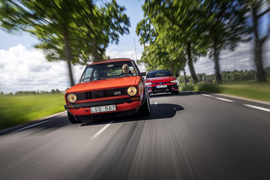 Golf GTI 50 Anniversary och Golf GTI Mk1