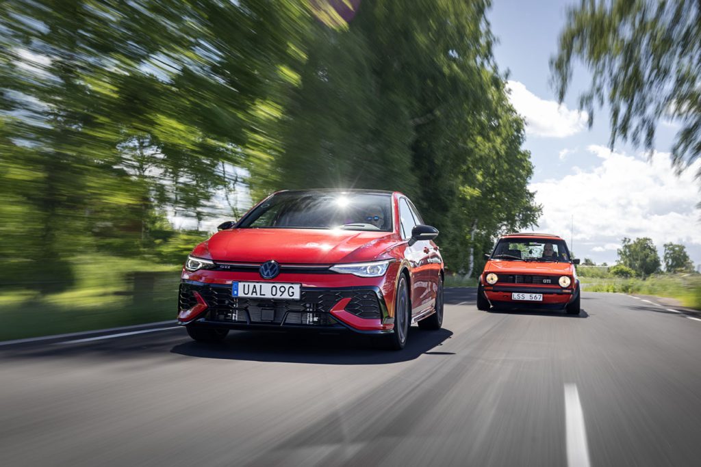 Golf GTI 50 Anniversary och Golf GTI Mk1