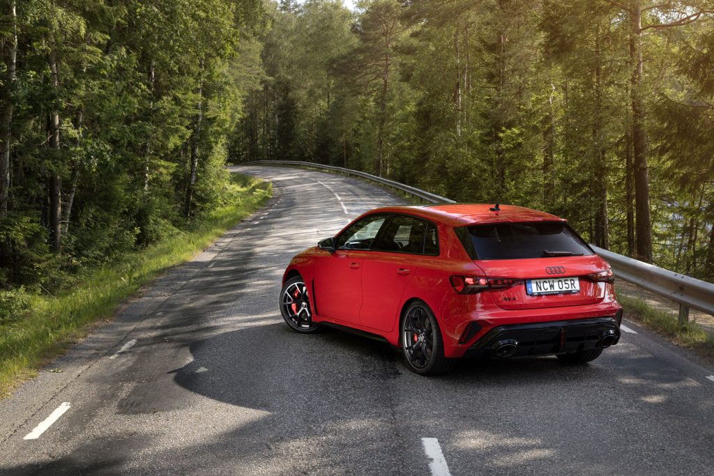 Härskogsvägen och Audi RS 3