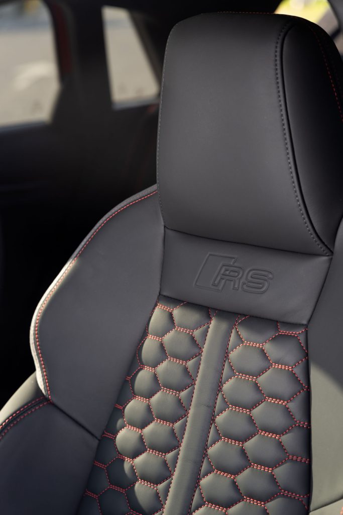 RS-sätena i Audi RS 3