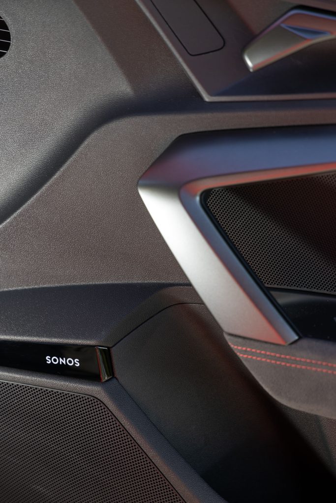 SONOS ljud i Audi RS 3