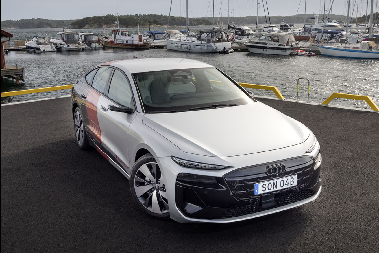 Audi A6 Sportback e-tron performance: - Från SECC till verkligheten
