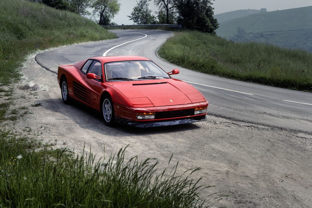 Ferrari Testarossa tagen av min far Bengt Ason Holm