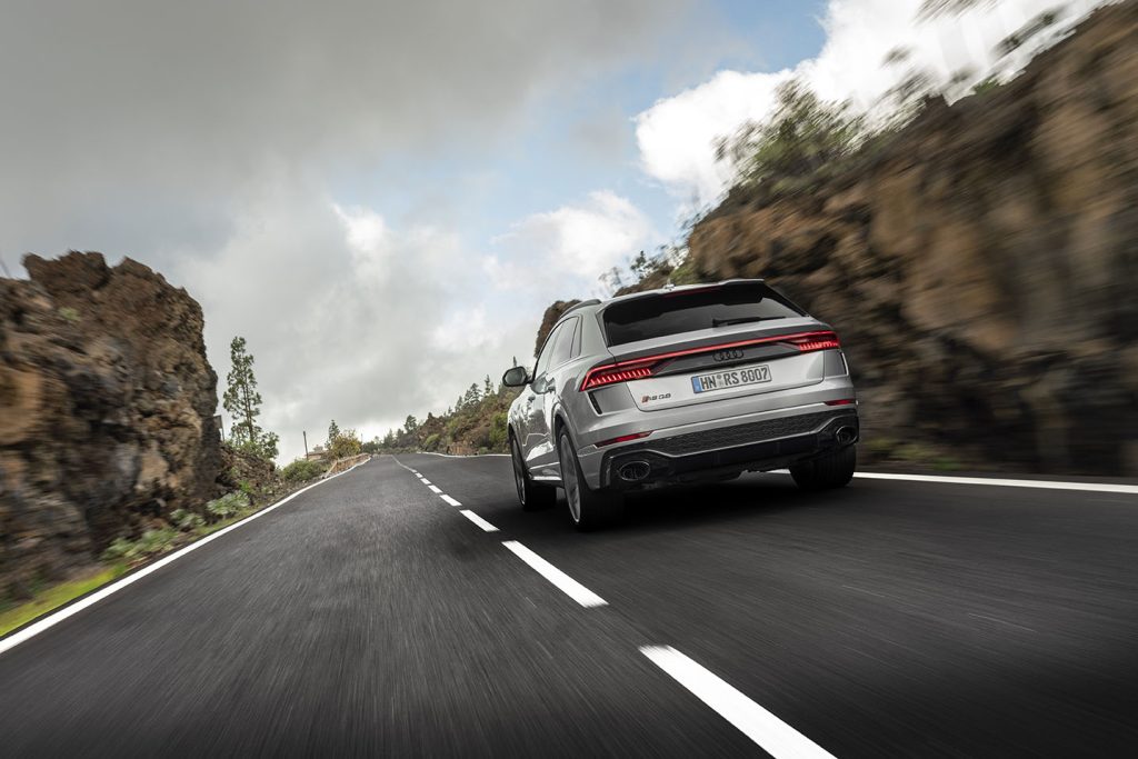 Audi RS Q8 på Teneriffa