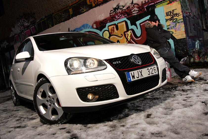 Volkswagen Golf GTI Mk5 och Martin Westerstrand för Slitz
