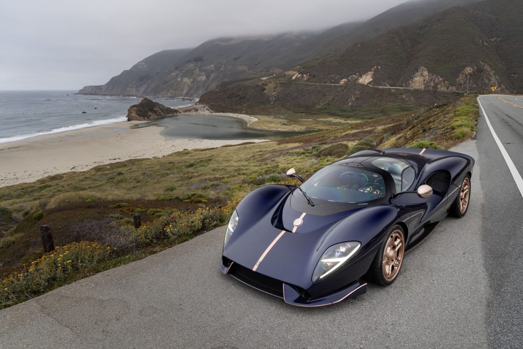 De Tomaso P72 i Big Sur, Monterey Car Week 2026