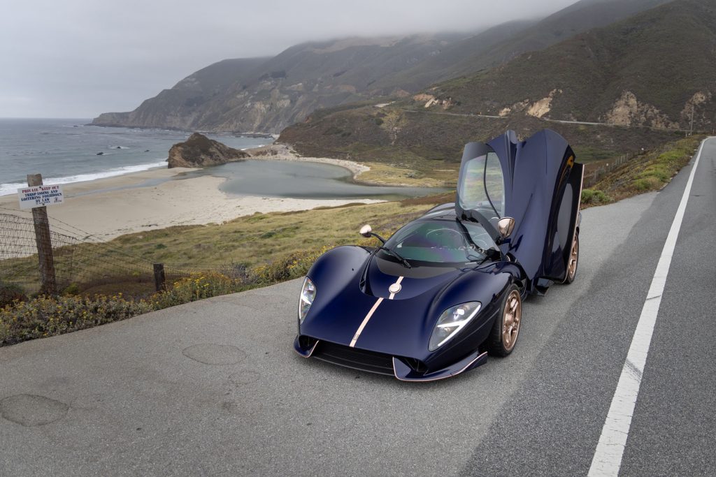 De Tomaso P72 i Big Sur, Monterey Car Week 2026