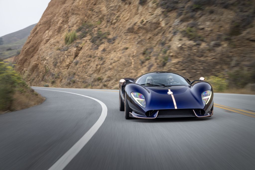 De Tomaso P72 i Big Sur, Monterey Car Week 2026