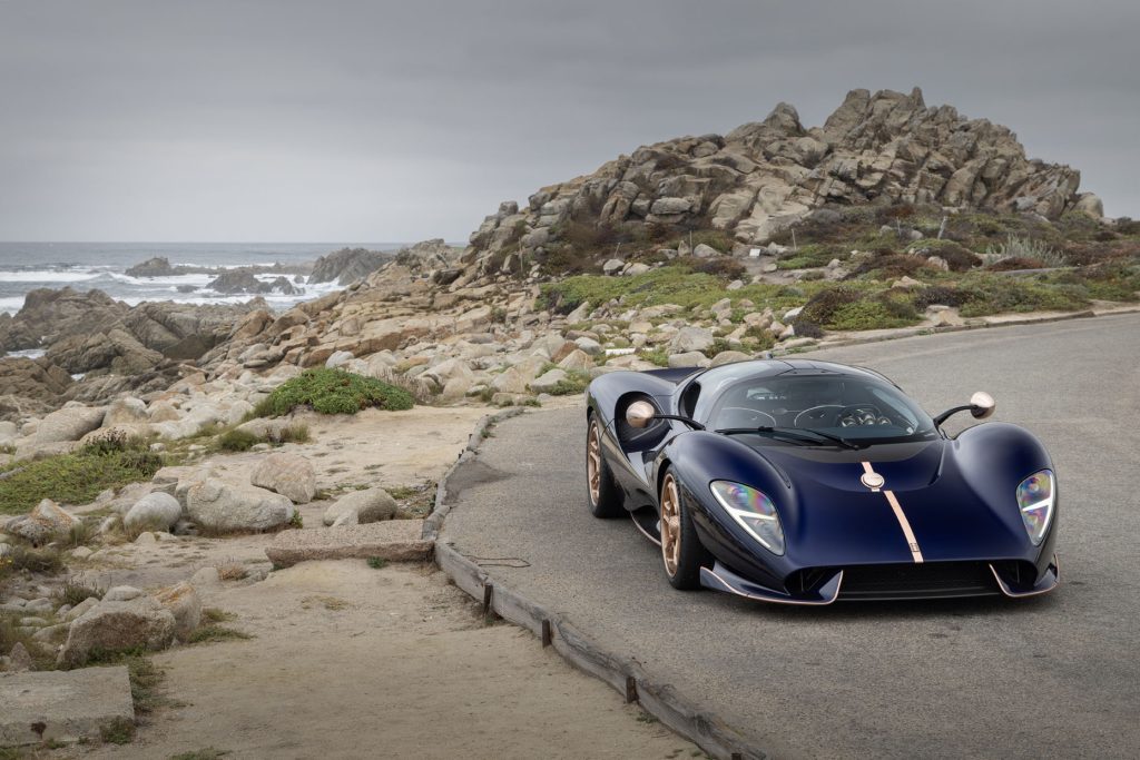 De Tomaso P72 i Big Sur, Monterey Car Week 2026