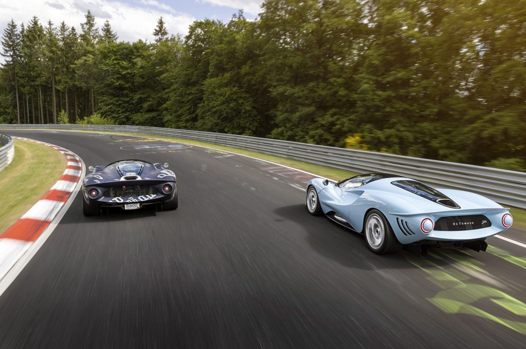 De Tomaso P72 på Nürburgring under Gran Turismo Nürburgring
