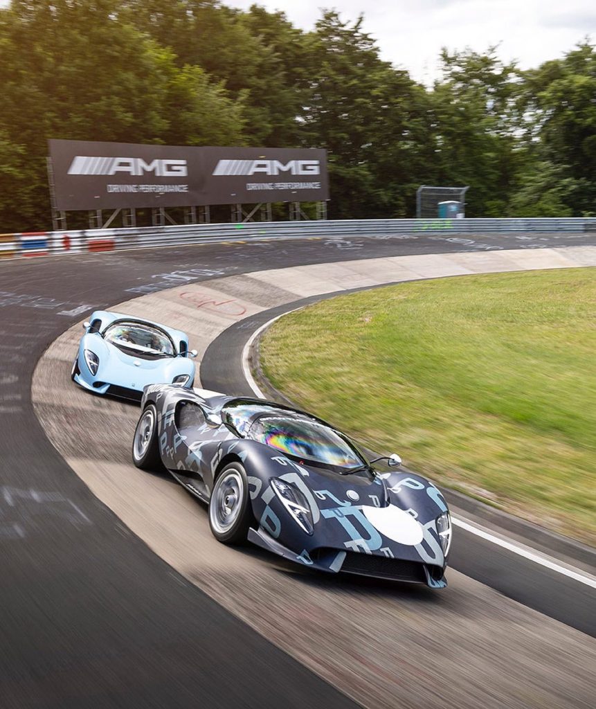 De Tomaso P72 på Nürburgring under Gran Turismo Nürburgring