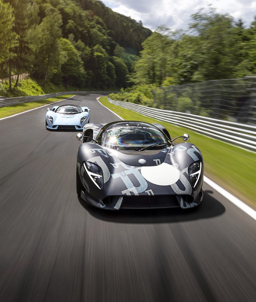 De Tomaso P72 på Nürburgring under Gran Turismo Nürburgring